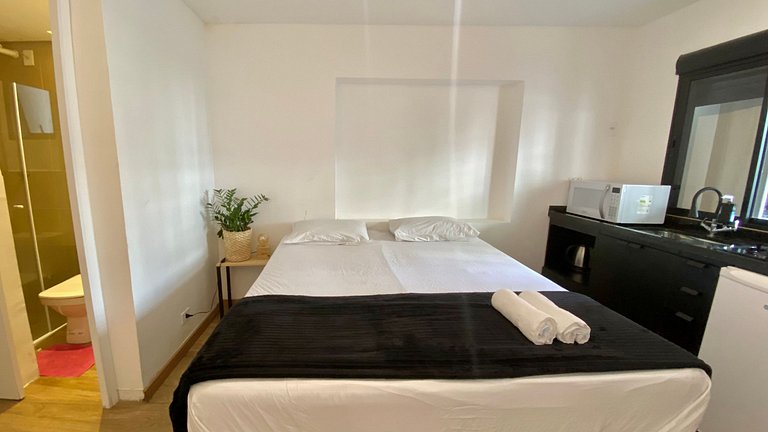 Studio con cocina en Chácara Santo Antônio