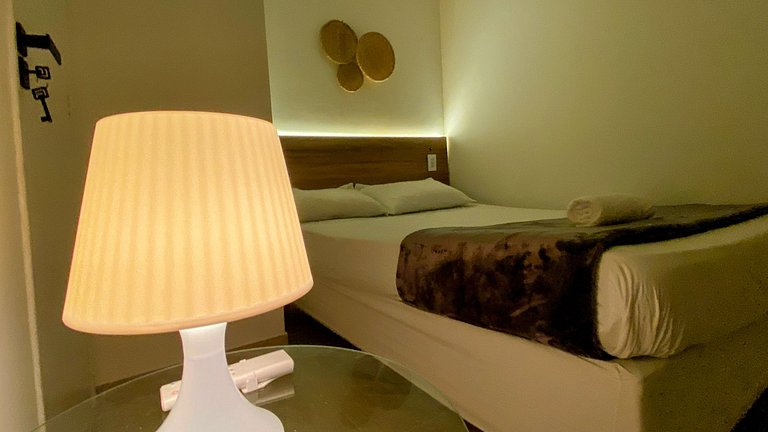 Apartamento amplo para a família com 2 quartos