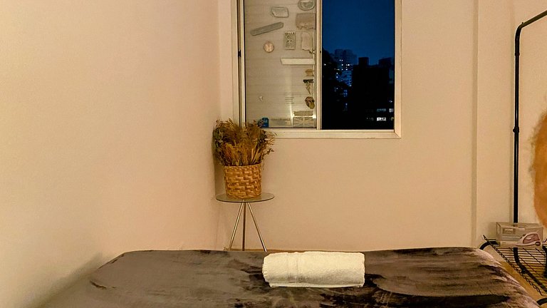 Apartamento amplo para a família com 2 quartos