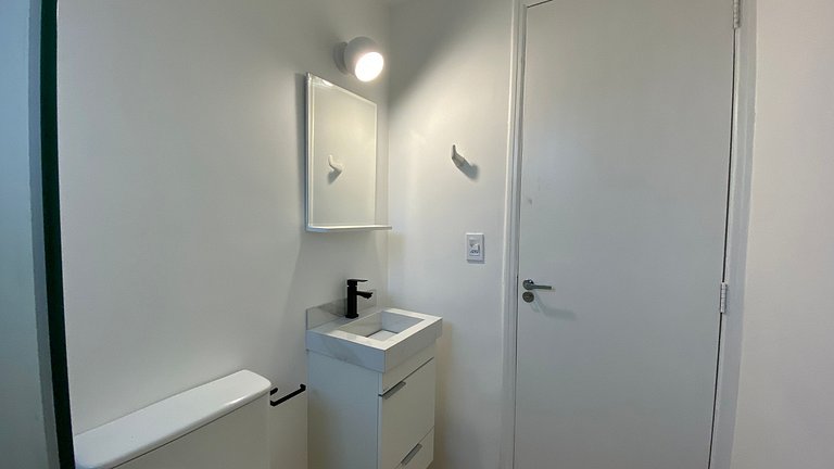 Apartamento amplo para a família com 2 quartos