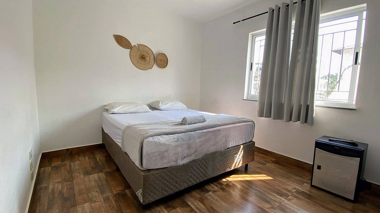 Quarto econômico para 4 pessoas