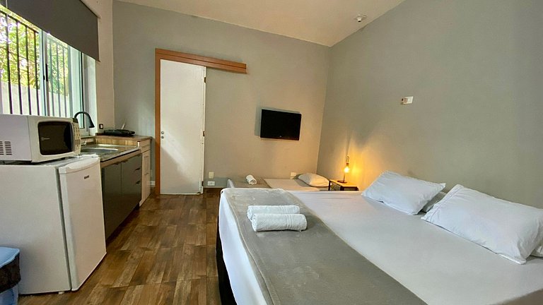Suite studio con cocina y baño, Morumbi SP