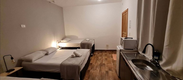 Suíte Studio com cozinha e banheiro, Morumbi